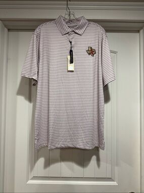Onward Reserve Astros 2000’s Bird Stripe Performance Polo Size M.